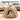 Round Semi Enclosed Rabbit Plush Cat Bed